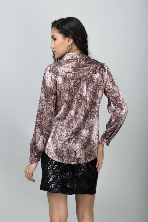 Casual Satin Shirt