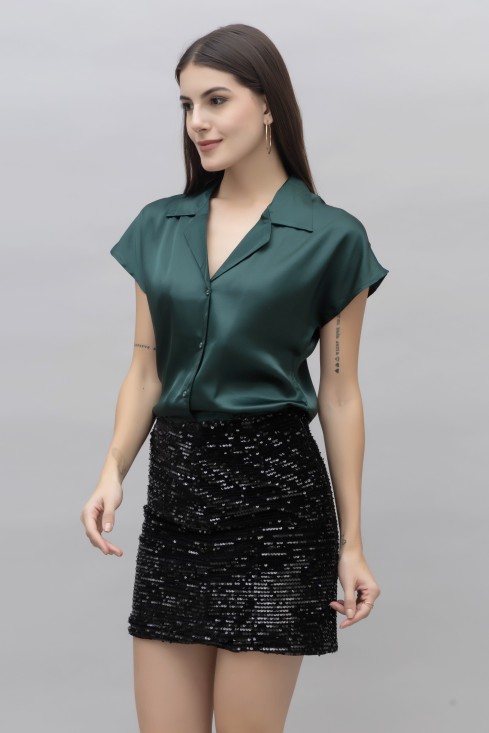 Satin Casual Shirt