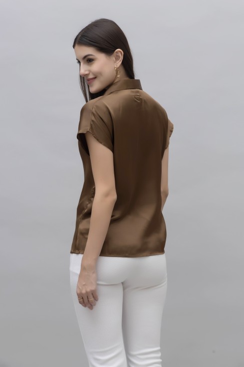 Satin Casual Shirt