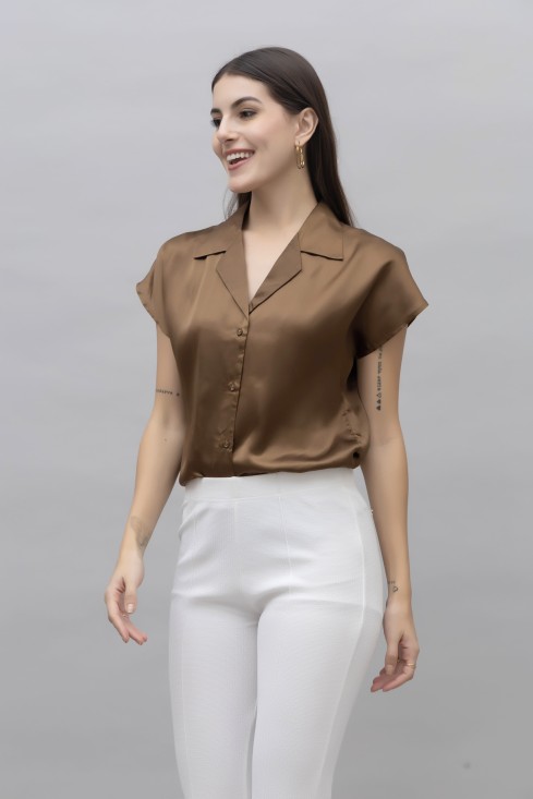 Satin Casual Shirt