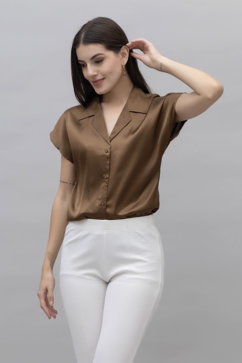 Satin Casual Shirt