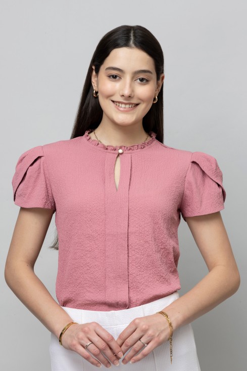 Petal Sleeves Top