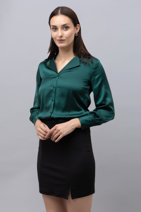 Satin Casual Shirt