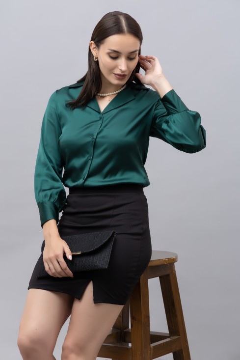 Satin Casual Shirt