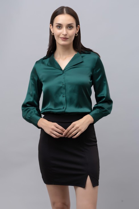 Satin Casual Shirt