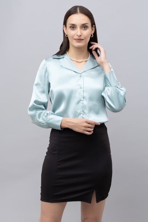 Satin Casual Shirt