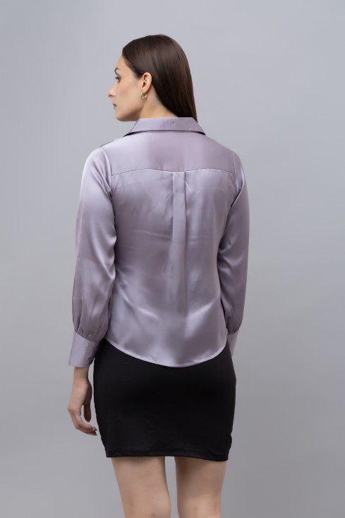 Satin Casual Shirt