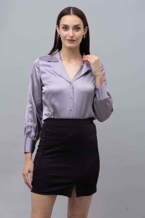 Satin Casual Shirt