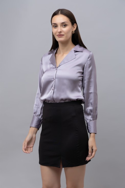 Satin Casual Shirt