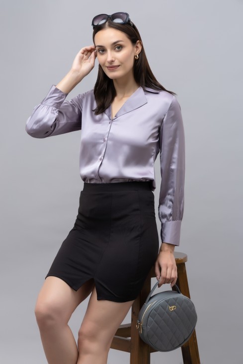 Satin Casual Shirt