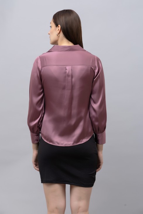 Satin Casual Shirt