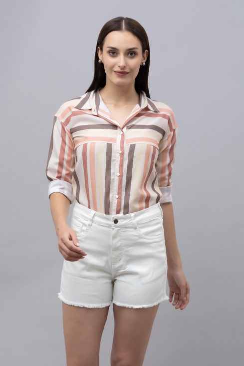 Casual Linen Printed Shirts