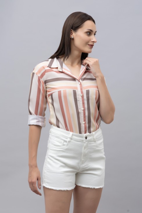 Casual Linen Printed Shirts