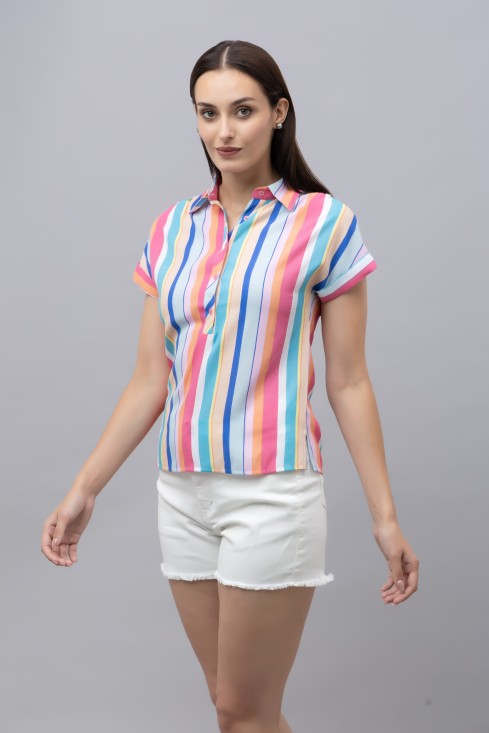 Casual Linen printed Shirt