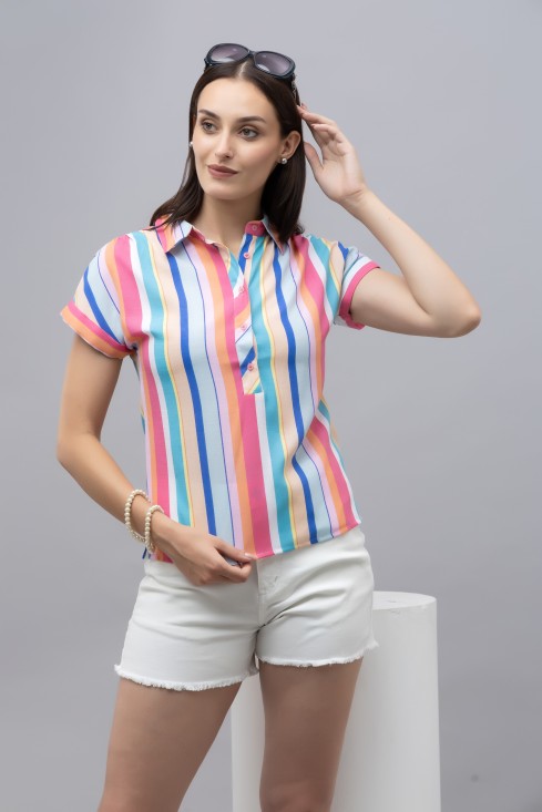 Casual Linen printed Shirt