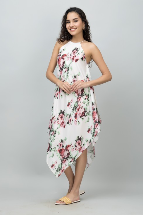 Floral Cover-Up Dress