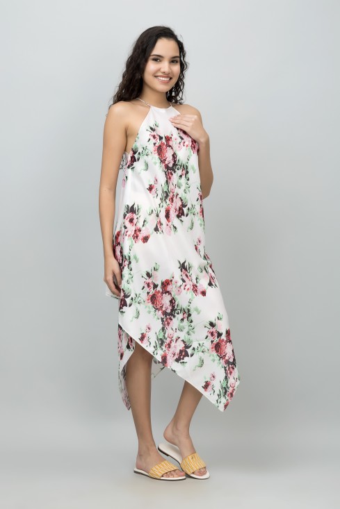 Floral Cover-Up Dress