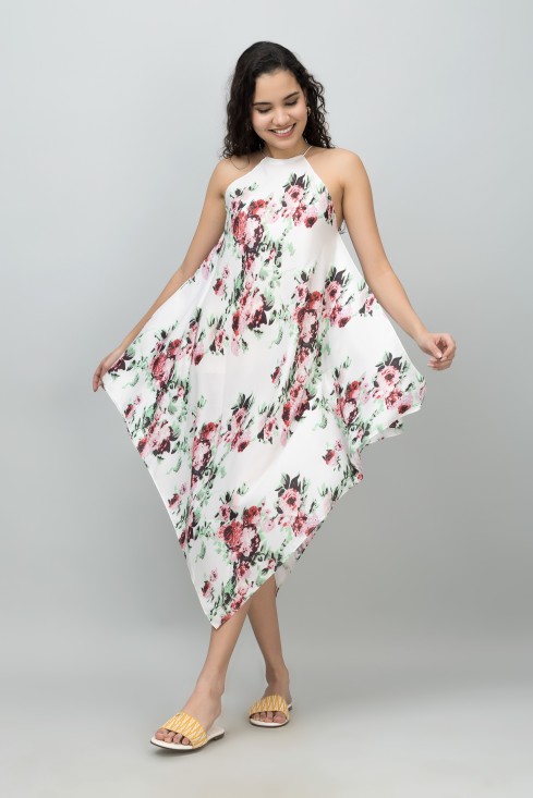 Floral Cover-Up Dress