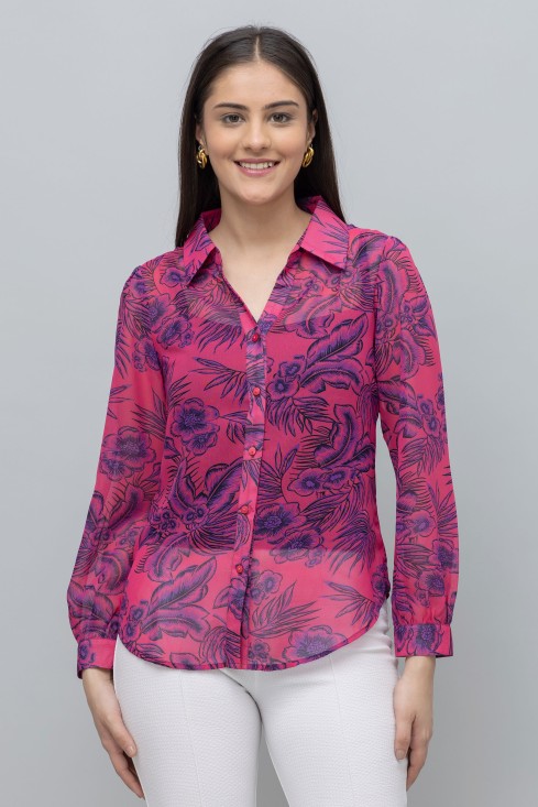 Floral Print Shirt