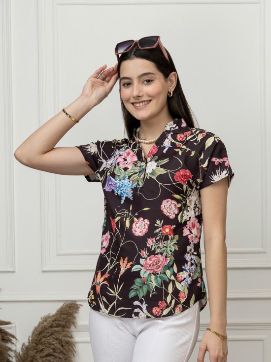 Short Sleeves Basic Top