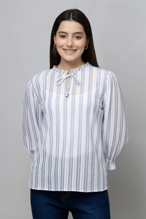 Full Sleeve Textured Top