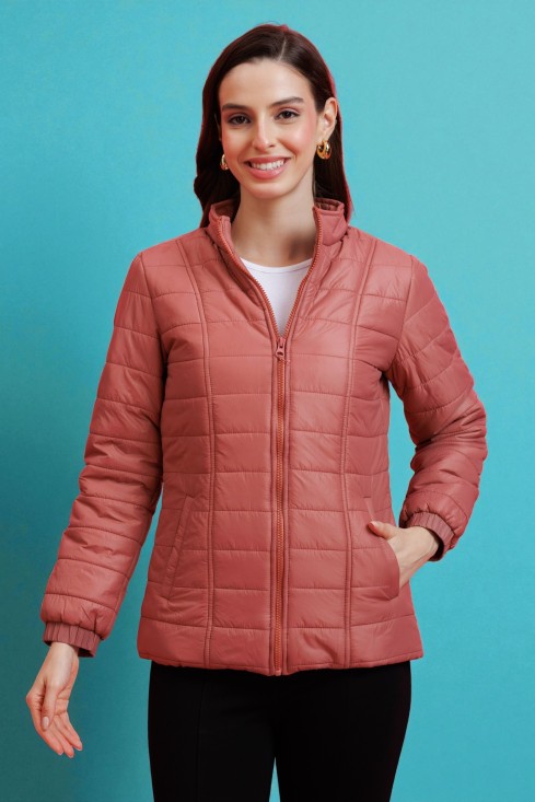 Quilted Zipper Jacket