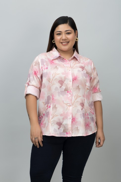 Floral Linen Shirt