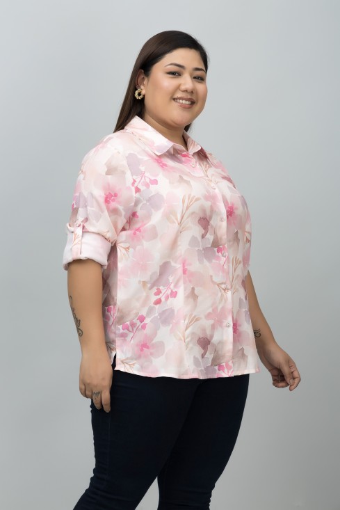 Floral Linen Shirt