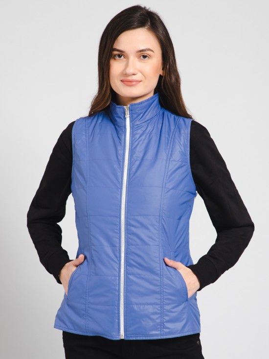 Sleeveless Quilted Jacket