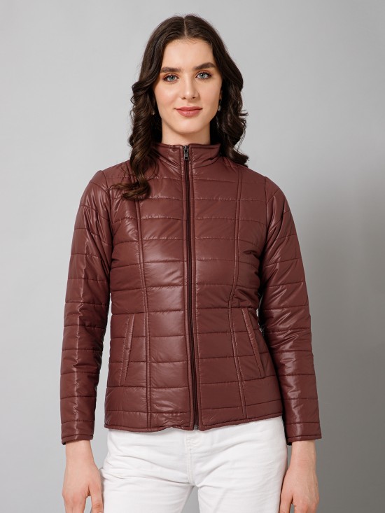 Solid Quilted Jacket